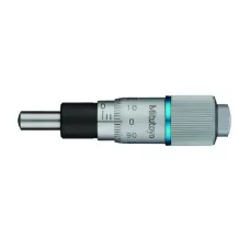 Micrometer Head, Spindle Feed 0,1mm/rev. 0-6,5mm, 0,002mm, Spherical