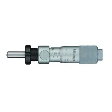 Micrometer Head, Locking Screw Type 0-13mm, 0,01mm, Spherical, with Clamp Nut
