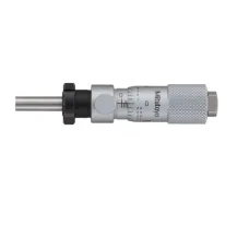 Micrometer Head, Locking Screw Type 0-0,5", 0,001", Flat, with Clamp Nut