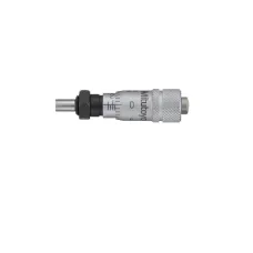 Micrometer Head, Ultra Small Type 0-0,25", 0,001", Flat, with Clamp Nut, Rev. Reading