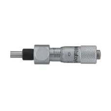 Micrometer Head, Locking Screw Type 0-6,5mm, 0,01mm, Flat