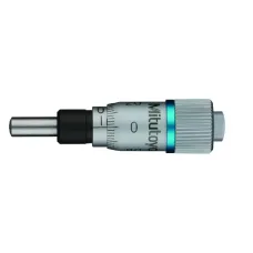 Micrometer Head, Spindle Feed 0,1mm/rev. 0-6,5mm, 0,002mm, Spherical