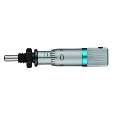 Microm. Head, Spindle Feed 0,1mm/rev. 0-5mm, Clamp Nut, Spherical Spindle