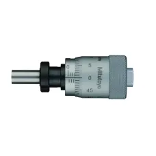 Micrometer Head, Short Thimble Type 0-13mm, 0,01mm, Flat, with Clamp Nut