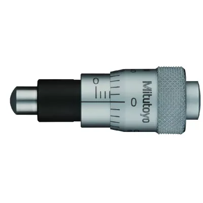 Microm. Head, Spindle Feed 0,25mm/rev. 0-6,5mm, Spherical Spindle 148-322 Mitutoyo