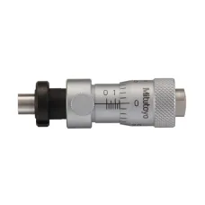 Micrometer Head, Locking Screw Type 0-0,25", 0,001", Flat, with Clamp Nut
