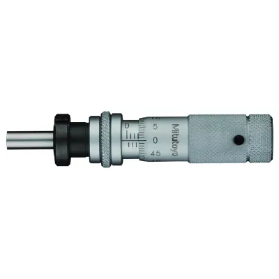 Micrometer Head Zero Adjustable Thimble 0-13mm, Spindle Lock, with Clamp Nut 148-504 Mitutoyo