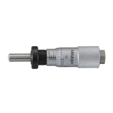 Micrometer Head, Small Standard Type 0-0,5", 0,001", Spherical, with Clamp Nut