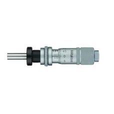 Micrometer Head, Small Standard Type 0-13mm, 0,01mm, Flat, with Clamp Nut/Spindle Lock, Rev. Reading
