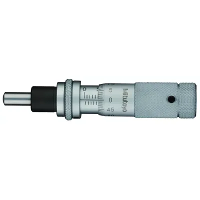 Micrometer Head Zero Adjustable 0-13mm, Spindle Lock, Spherical Spindle 148-856 Mitutoyo