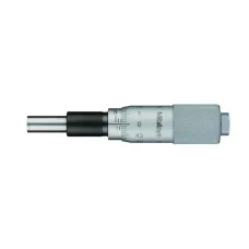 Micrometer Head, Carbide Tipped Spindle Standard Type, 0-15mm, 0,01mm, Flat