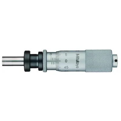 Micrometer Head Carbide-Tipped 15mm, Clamp Nut, Spindle Lock 149-184 Mitutoyo