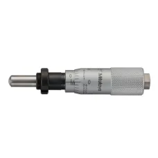 Micrometer Head, Carbide Tipped Spindle Standard Type, 0-0,5", 0,001", Spherical, with Clamp Nut