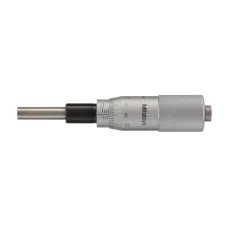 Micrometer Head, Medium-sized Type Standard Type, 0-25mm, 0,01mm, Flat, w/o Ratched
