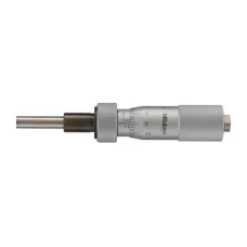 Micrometer Head, Medium-sized Type Standard Type, 0-25mm, 0,001mm, Flat, with Spindle Lock, w/o Ratched
