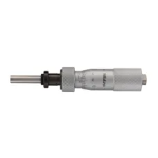 Micrometer Head, Medium-sized Type Standard Type, 0-25mm, 0,001mm, Flat, with Clamp Nut/Spindle Lock, w/o Ratched