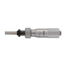 Micrometer Head, Medium-sized Type Standard Type, 0-1", 0,001", Flat, with Clamp Nut/Spindle Lock, w/o Ratched