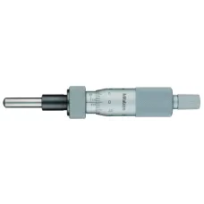 Micrometer Head, Medium-sized Standard 0-25mm, Spindle Lock, Spherical Spindle
