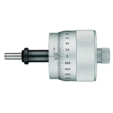 Micrometer Head, Large Thimble 49mm 0-10mm, Clamp Nut