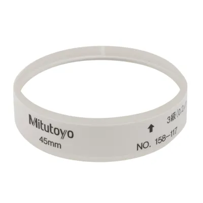 Optical Flat, 12mm D=45mm, 0,2µm 158-117 Mitutoyo