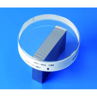 Optical Flat, 12mm D=45mm, 0,1µm 158-118 Mitutoyo