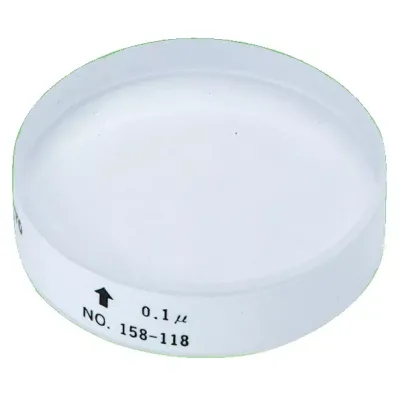 Optical Flat, 0,5" D=1,8", 0,000008" 158-121 Mitutoyo