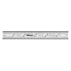 Steel Rule, Wide Rigid Rule 6", Inch