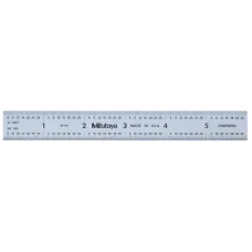 Steel Rule, Wide Rigid Rule 6", Inch