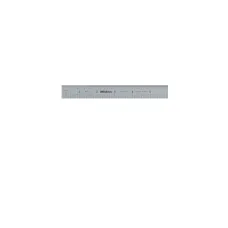 Steel Rule, Wide Rigid Rule 150mm/6", Metric/Inch