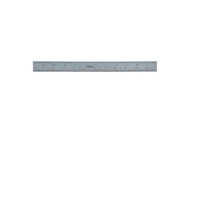 Steel Rule, Wide Rigid Rule 12", Inch 182-122 Mitutoyo