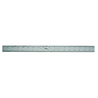 Steel Rule, Wide Rigid Rule 18", Inch 182-142 Mitutoyo