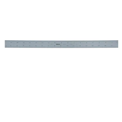 Steel Rule, Wide Rigid Rule 18", Inch 182-143 Mitutoyo