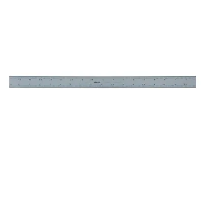 Steel Rule, Wide Rigid Rule 18", Inch 182-145 Mitutoyo