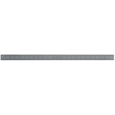 Steel Rule, Wide Rigid Rule 24", Inch 182-161 Mitutoyo