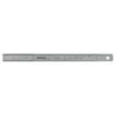 Steel Rule, Semi-Flexible Rule 150mm/6", Metric/Inch
