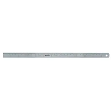 Steel Rule, Semi-Flexible Rule 300mm/12", Metric/Inch