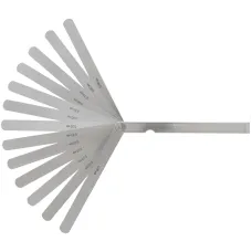 Thickness/Feeler Gauge 0,05-1mm, 13 Leaves, 150mm Blade