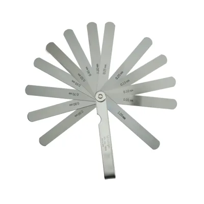 Thickness/Feeler Gauge 0,05-1mm, 13 Leaves, 100mm Blade 184-305S Mitutoyo
