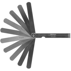 Thickness/Feeler Gauge 0,05-0,8mm, 10 Leaves, 100mm Blade