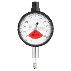 Dial Gauge, Lug Back, ISO Type One Revolution, Jewelled Bearing, Shock- & Dustproof, 0,1mm, 0,001mm