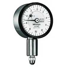 Dial Gauge, Flat Back, ANSI/AGD Type Jewelled Bearing, 0,05", 0,0005"