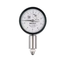 Dial Gauge, Flat Back, ANSI/AGD Type Jewelled Bearing, 0,025", 0,0001"