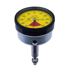 Dial Gauge, ISO Type Back Plunger Design, One Revolution, Shockproof, 1mm, 0,01mm