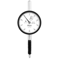 Dial Gauge, Flat Back, ISO Type IP64, 20mm, 0,01mm