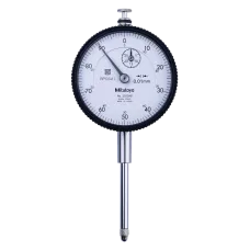 Dial Gauge, Flat Back, ISO Type 30mm, 0,01mm
