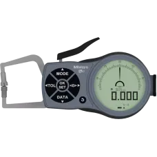 Внешний цифровой штангенциркуль 0-10 мм, 0,005 мм, диск D=6 мм