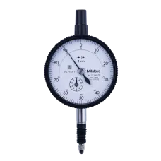 Dial Gauge, Flat Back, ISO Type IP64, Jewelled Bearing, Shockproof, 1mm, 0,001mm