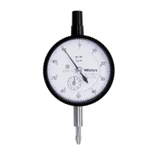 Dial Gauge, Flat Back, ISO Type Jewelled Bearing, Shockproof, 1mm, 0,001mm