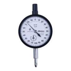 Dial Gauge, Flat Back, ISO Type Jewelled Bearing, 5mm, 0,001mm