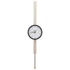 Dial Gauge, Flat Back, ANSI/AGD Type Jewelled Bearing, Shockproof, 2", 0,001"